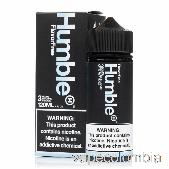 Kit De Vapeo Completo Sin Sabor - Humilde Jugo Co. - 120ml 6mg